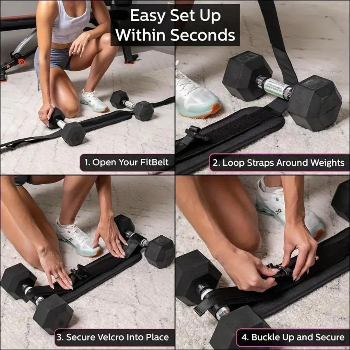 FlexWaist Adjustable Weighted Training Belt