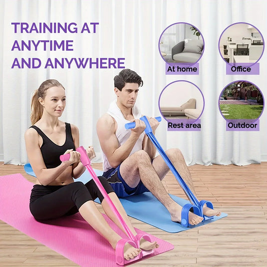 PedalPower Resistance Band Trainer — Full Body Home Workout